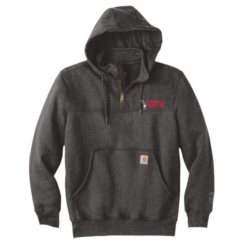 Carhartt® Rain Defender® Paxton Heavyweight Hooded Zip Mock Sweatshirt Thumbnail