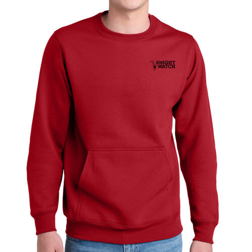 Port & Co™ Core Fleece Crewneck Pocket Sweatshirt Thumbnail